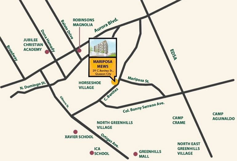 Mariposa Mews in Quezon City